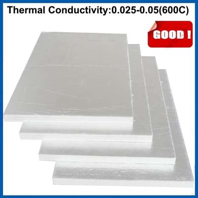 high alumina refractory thermal insulation ceramic fiber board for furnace and boiler